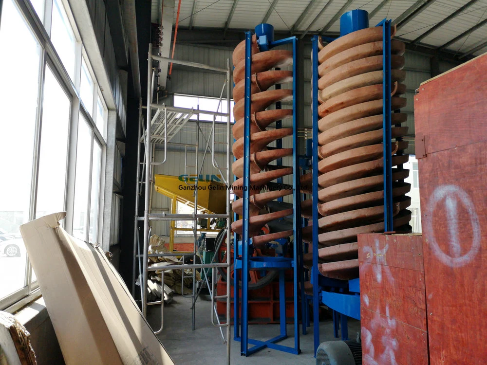 Alluvial Sand Chrome Ore Mining Processing Spiral Machine