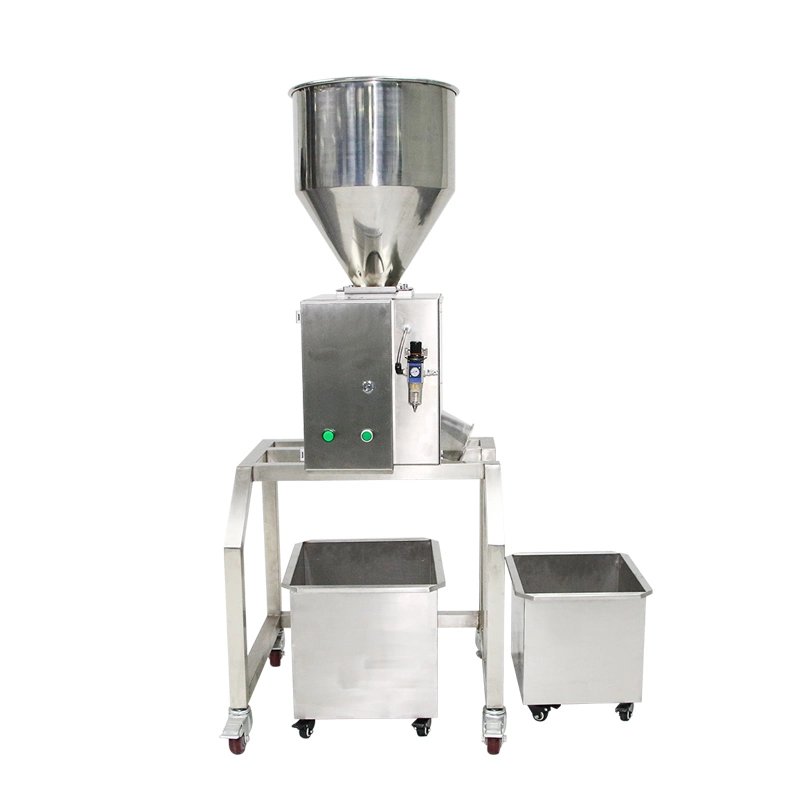 High Sensitivity Accuracy Free Fall Gravity Plastic Pharmaceutical Chemical Industry Powder Granules Raw Material Separation Industrial Metal Detector Separator