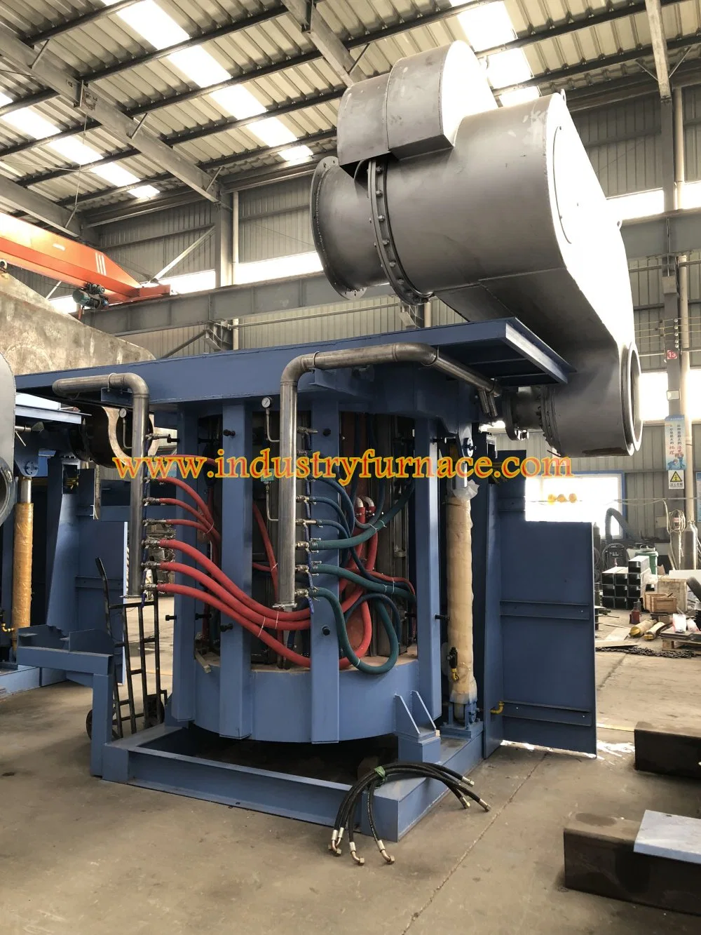 Medium Frequency Steel Induction Melting Furnace for Copper